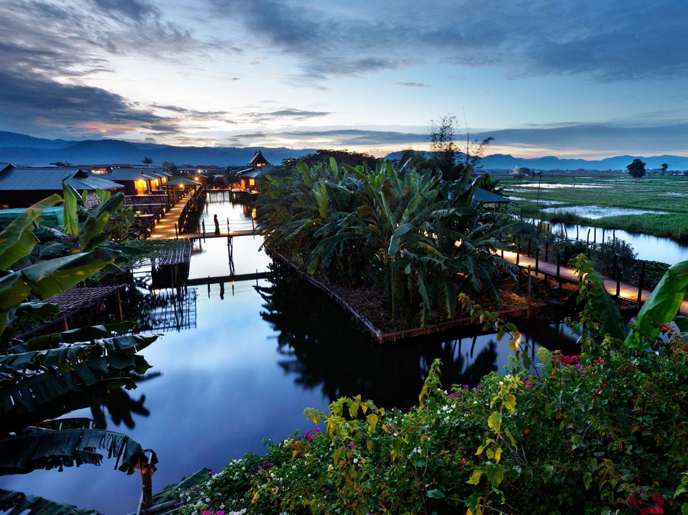 Inle Heritage Stilt Houses Ywama Dış mekan fotoğraf